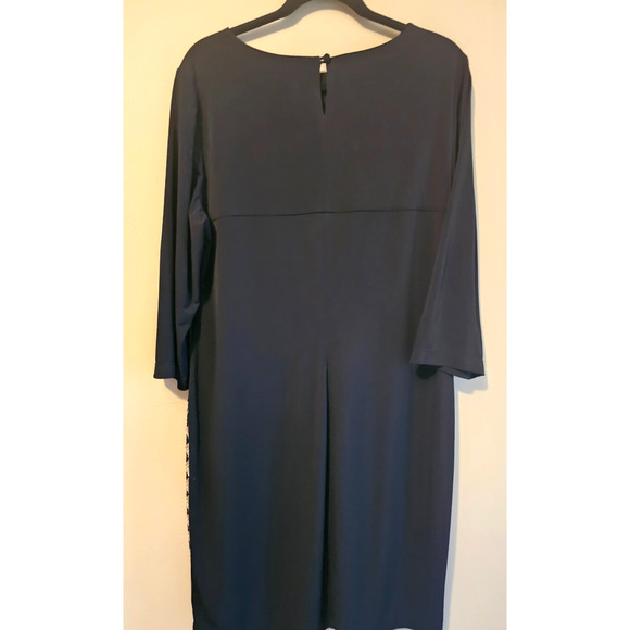 Chicos metallic black/gold zig zag pattern Size 3, elegant, Theatre easy pack - Picture 3 of 4